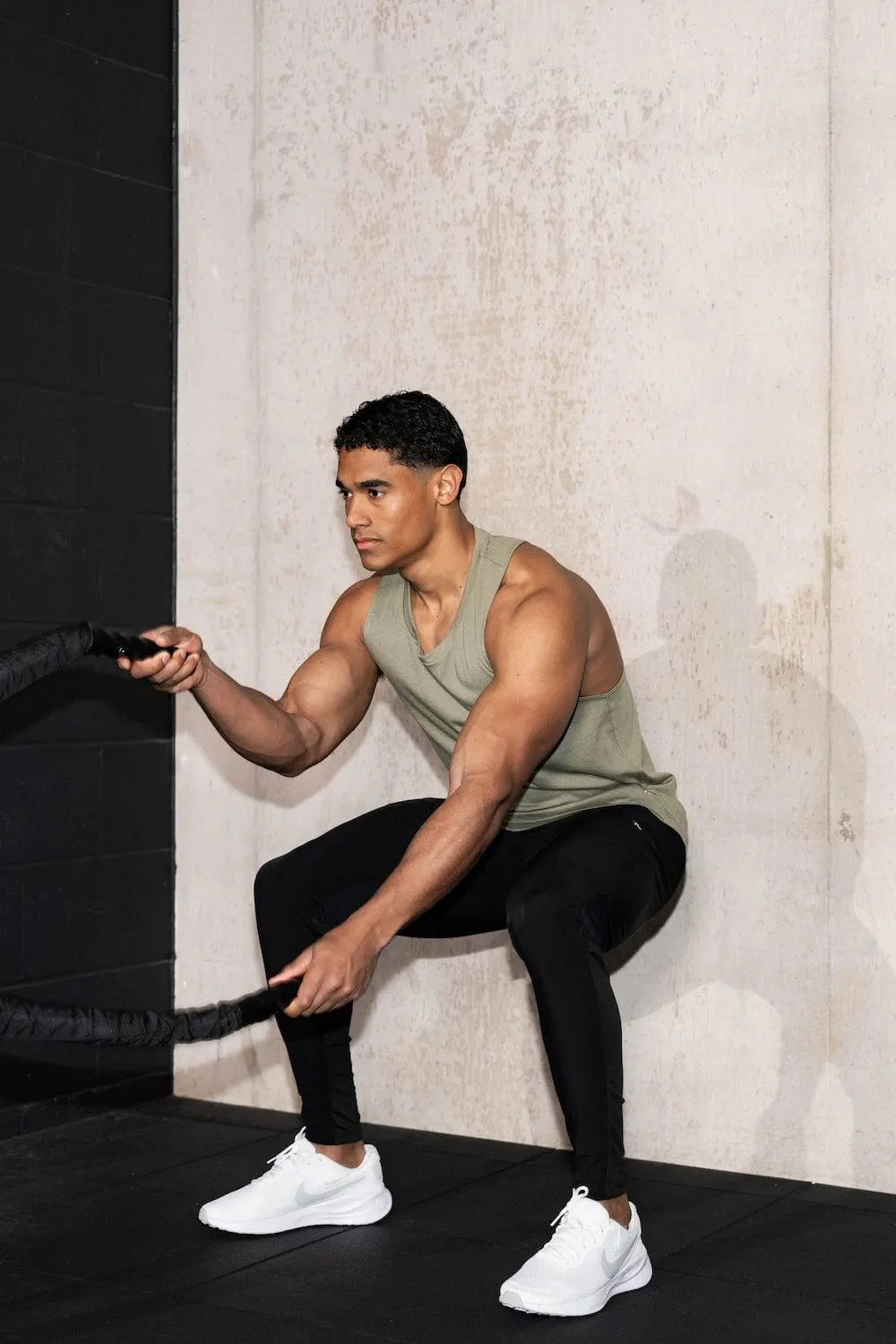 Essential Training Vest in Khaki