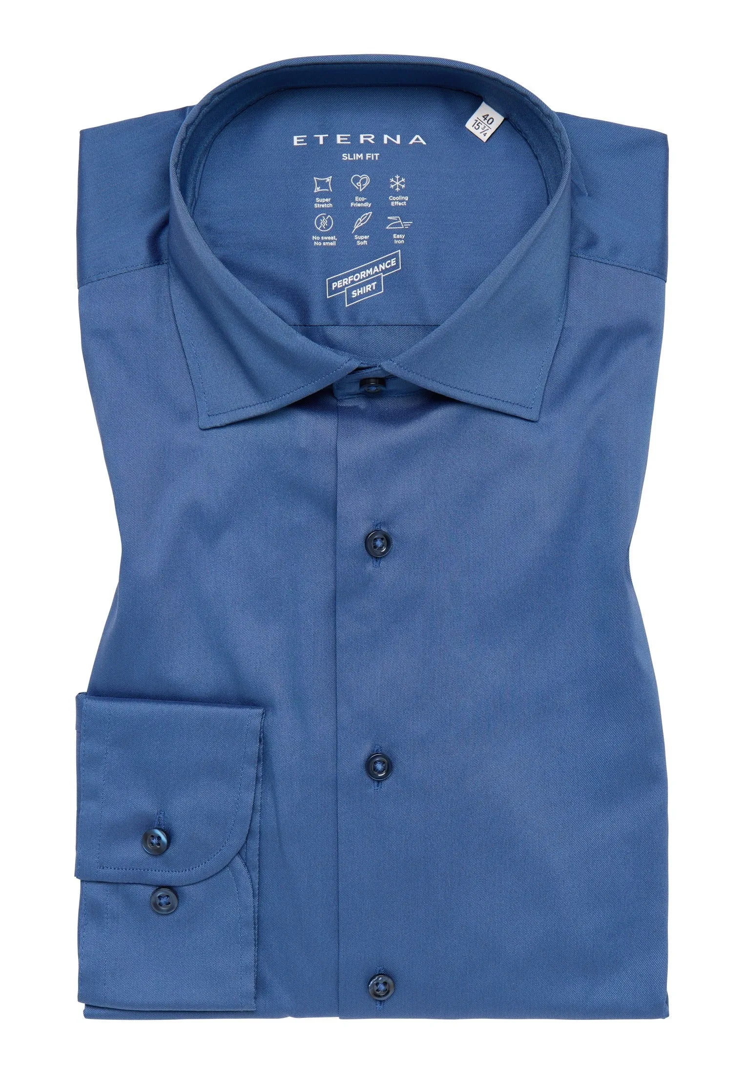 Eterna Performance Slim Fit Dress Shirt