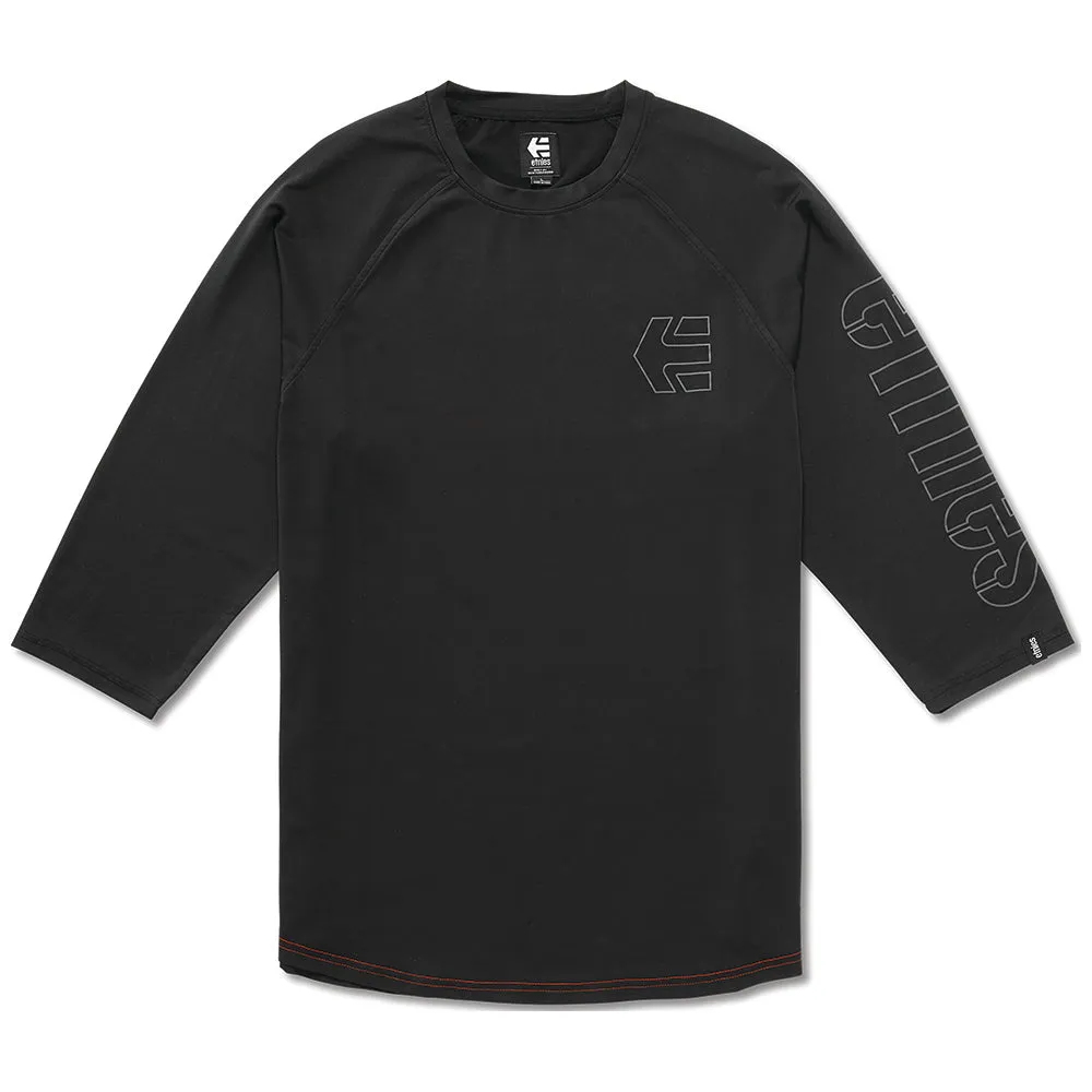 ETNIES SAN JUAN RAGLAN JERSEY [BLACK]