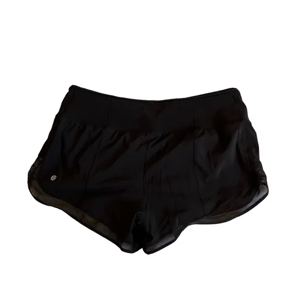 EUC Lululemon Mind Over Miles Short in Black