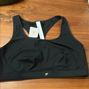 Fabletics Belle Racerback High Impact Black Sports Bra size 4X