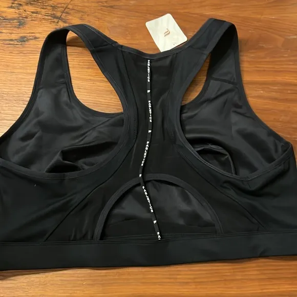 Fabletics Belle Racerback High Impact Black Sports Bra size 4X