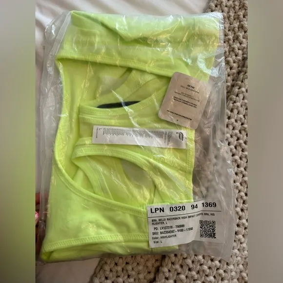 Fabletics Belle Racerback High-Impact Sports Bra
