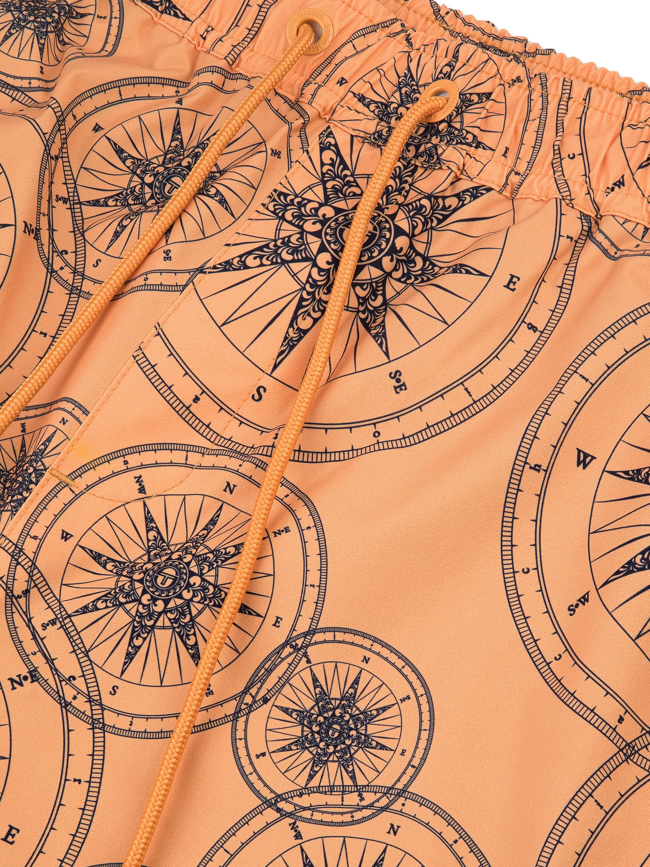 Falito Swim Short- Tangerine