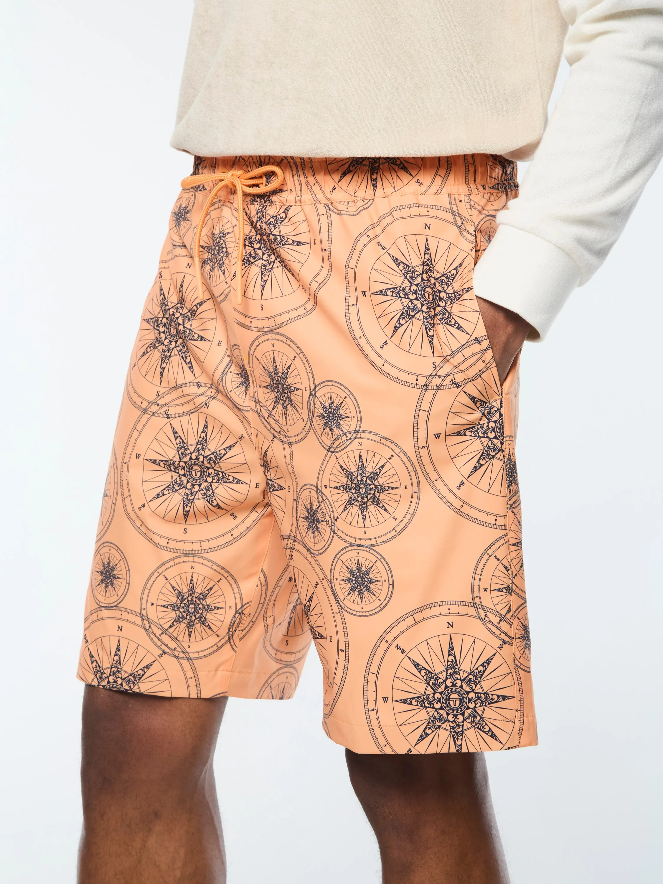Falito Swim Short- Tangerine
