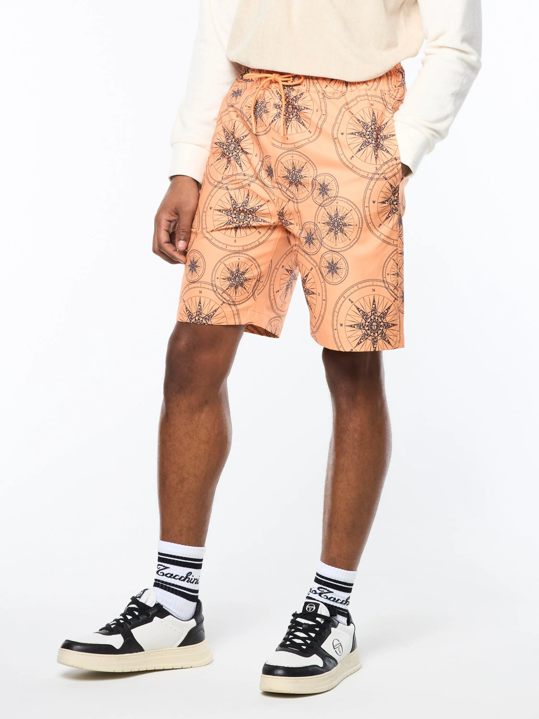 Falito Swim Short- Tangerine
