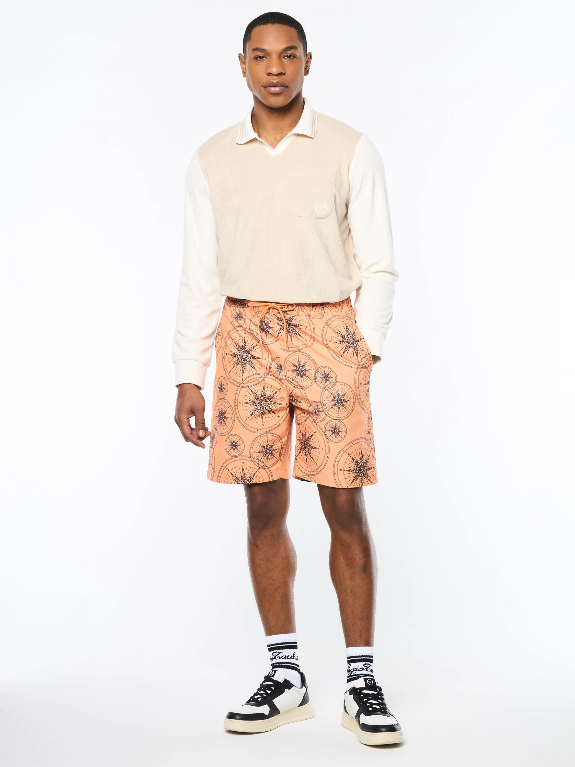 Falito Swim Short- Tangerine
