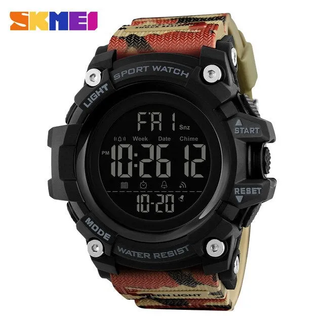 Famous Brand Montre Homme Sport Relogio Masculino Led Digital Watch Sport Waterproof Hour Clock Male Stopwatch Men Wristwatches