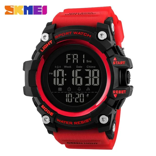 Famous Brand Montre Homme Sport Relogio Masculino Led Digital Watch Sport Waterproof Hour Clock Male Stopwatch Men Wristwatches