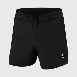 Fdx Men's & Boy's 5" Pro Black Running Shorts