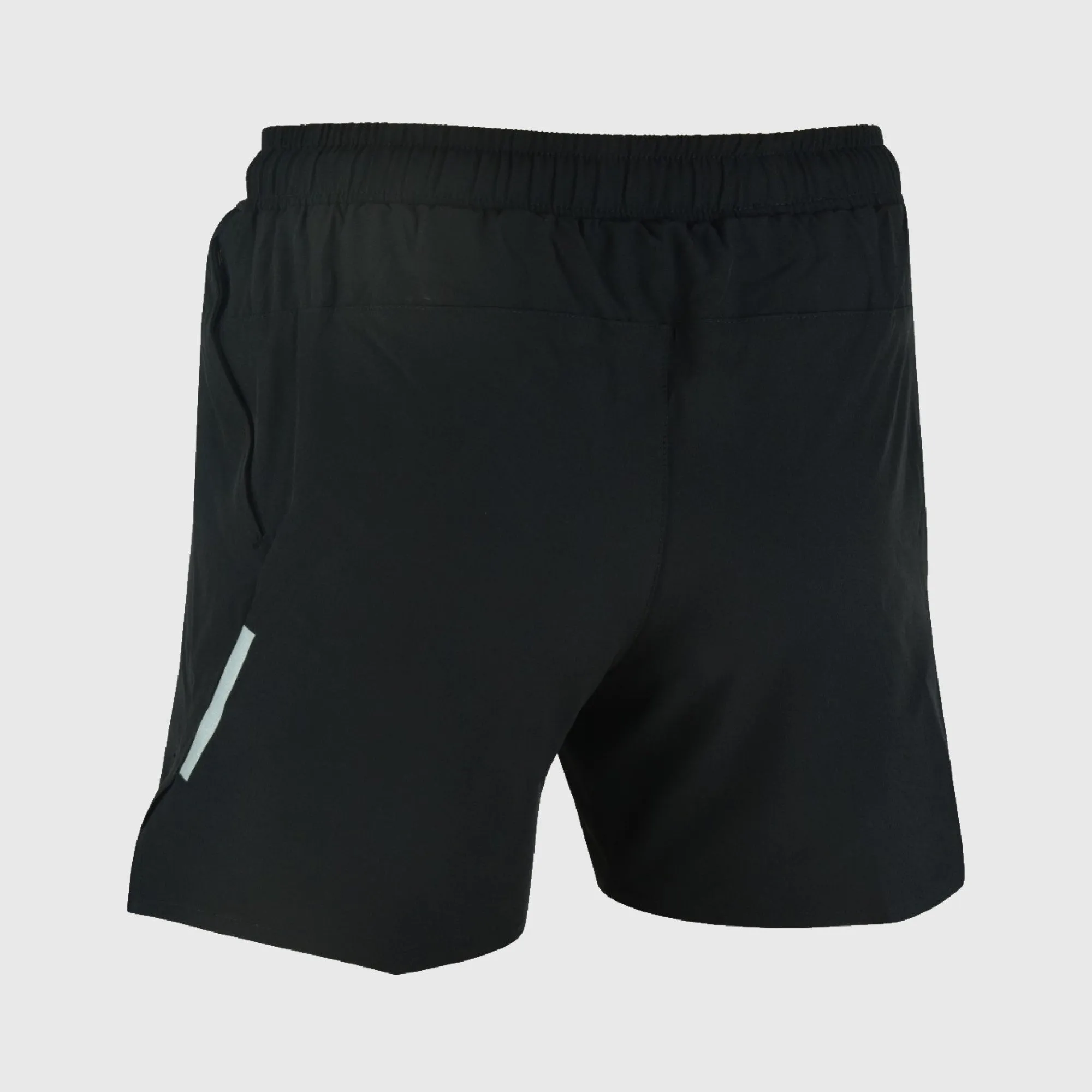 Fdx Men's & Boy's 5" Pro Black Running Shorts