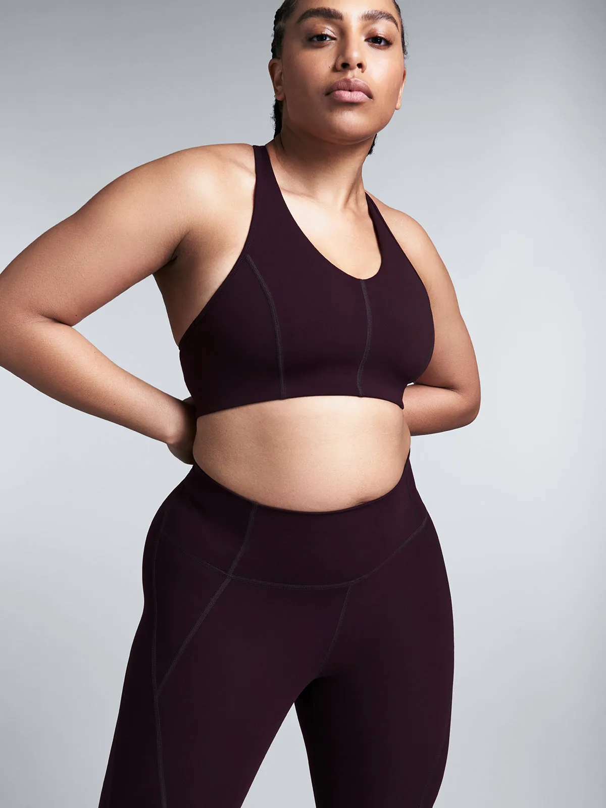 FEMME FATALE RECYCLED Sports Bra Deep Navy