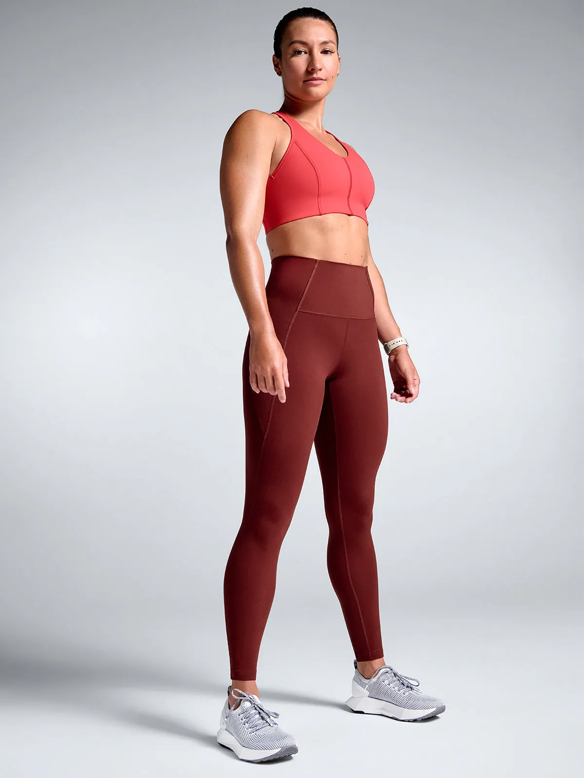 FEMME FATALE Sports Bra Retro Red