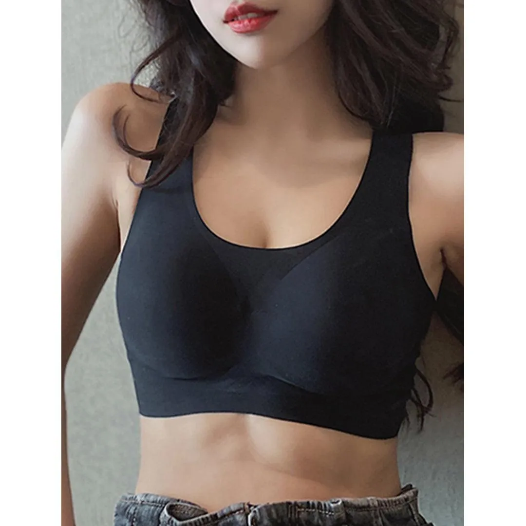 Filhot™ Yoga-Style Seamless Bra With Racer Back Design