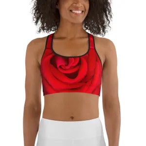 Fire Rose Sports Bra
