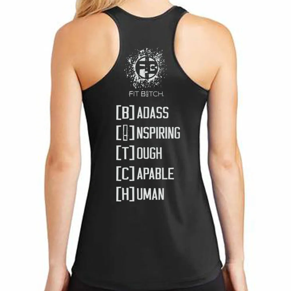 Fit Bitch - Racerback - Dry Wear - Splash