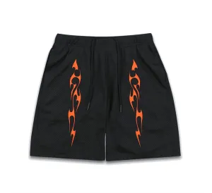 Flame Mesh Shorts