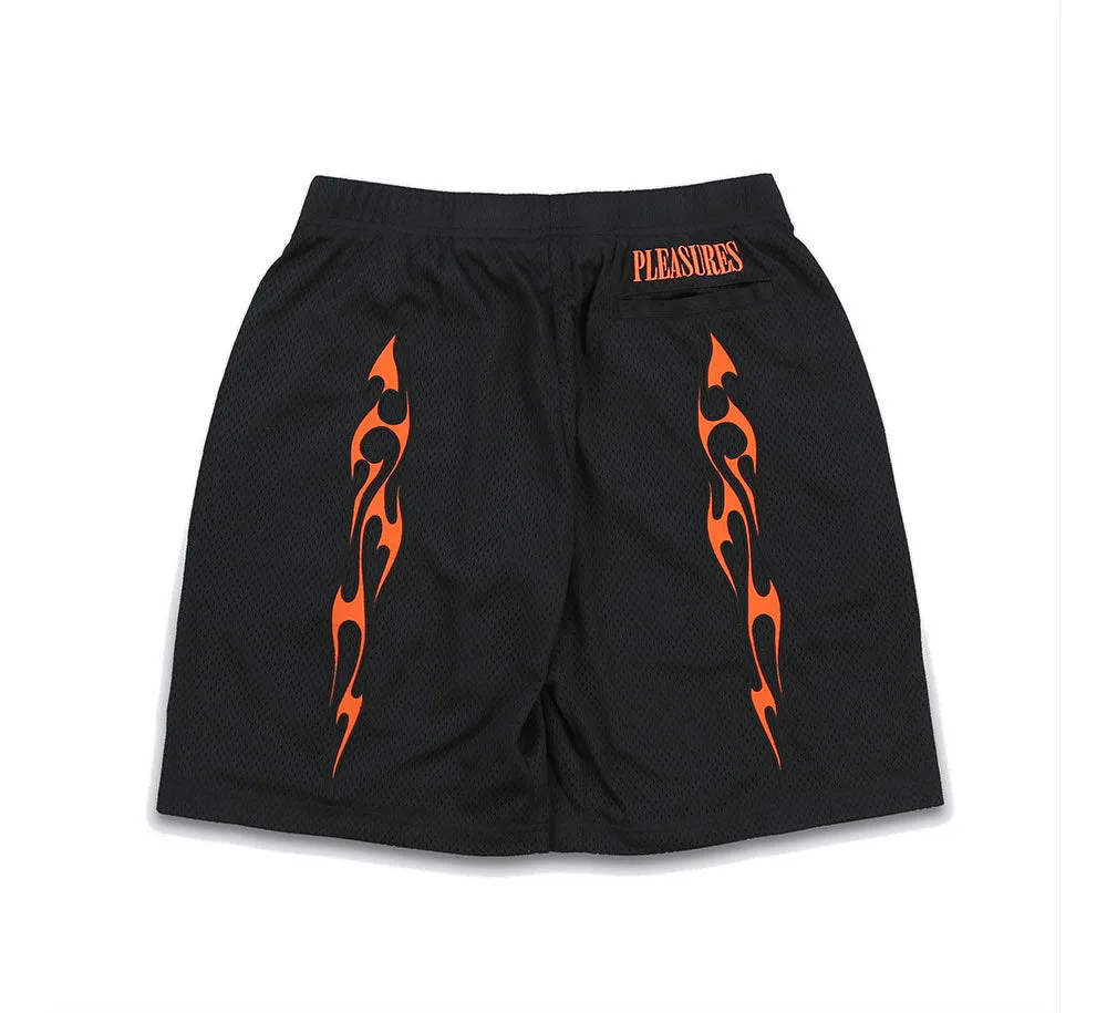 Flame Mesh Shorts
