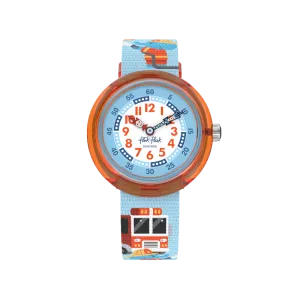 Flik Flak Fire Stopper Future Dreams 32mm FBNP218 watch