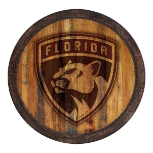 Florida Panthers: Branded "Faux" Barrel Top Sign