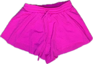 FLOWERS BY ZOE- Mesh Shorts (bright pink)