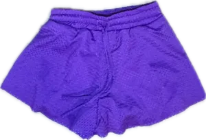 FLOWERS BY ZOE- Mesh Shorts (purple)