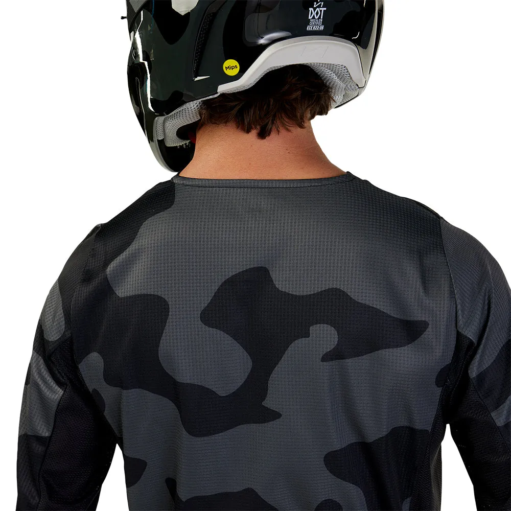 FOX 180 BNKR JERSEY [BLACK CAMO]