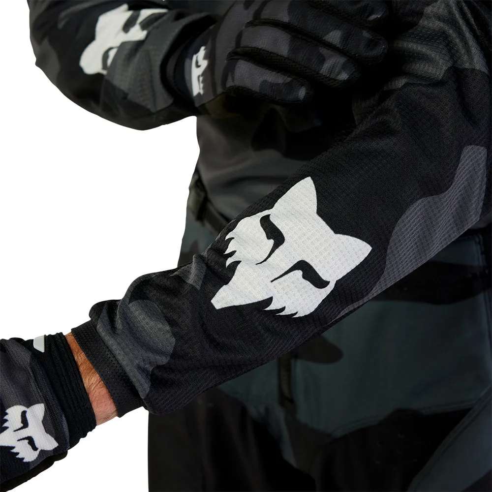 FOX 180 BNKR JERSEY [BLACK CAMO]