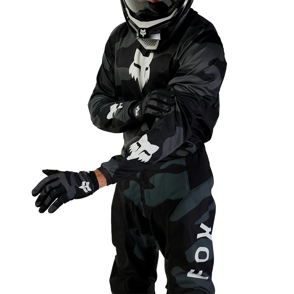 FOX 180 BNKR JERSEY [BLACK CAMO]