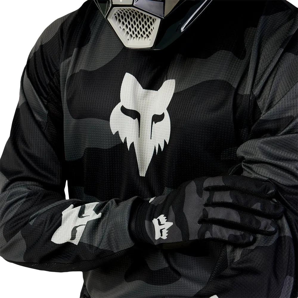 FOX 180 BNKR JERSEY [BLACK CAMO]