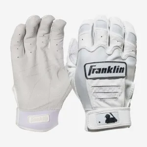 Franklin CFX Pro Chrome Batting Gloves - White