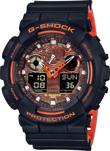 G-Shock Analog-Digital Men's Watch GA100BR-1A