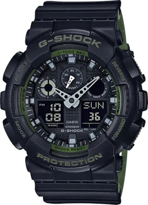 G-Shock GA-100 Military Series Men's Watch GA100L-1A