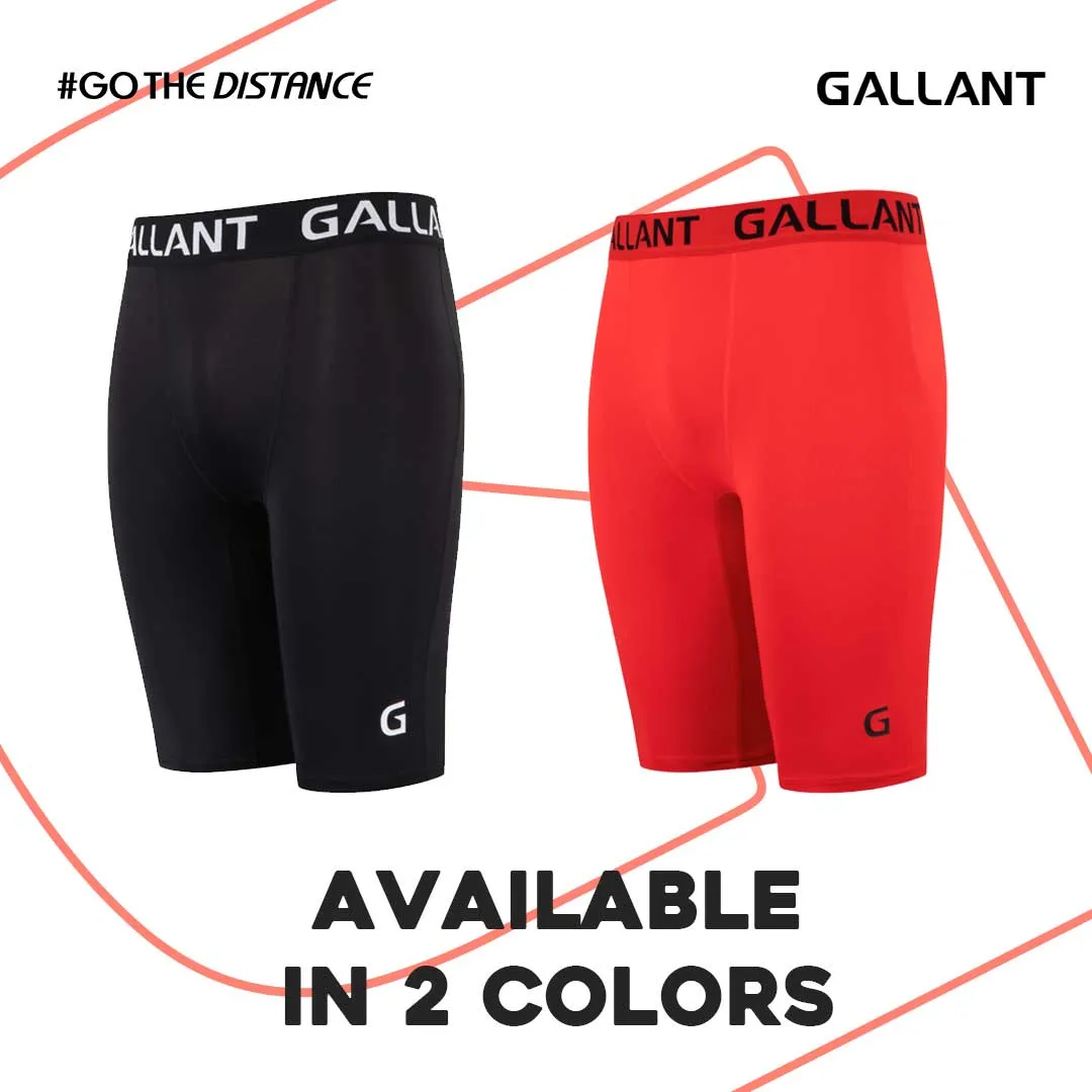 Gallant Base Layer Shorts - Red - Men's Compression Shorts