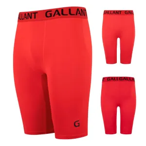 Gallant Base Layer Shorts - Red - Men's Compression Shorts