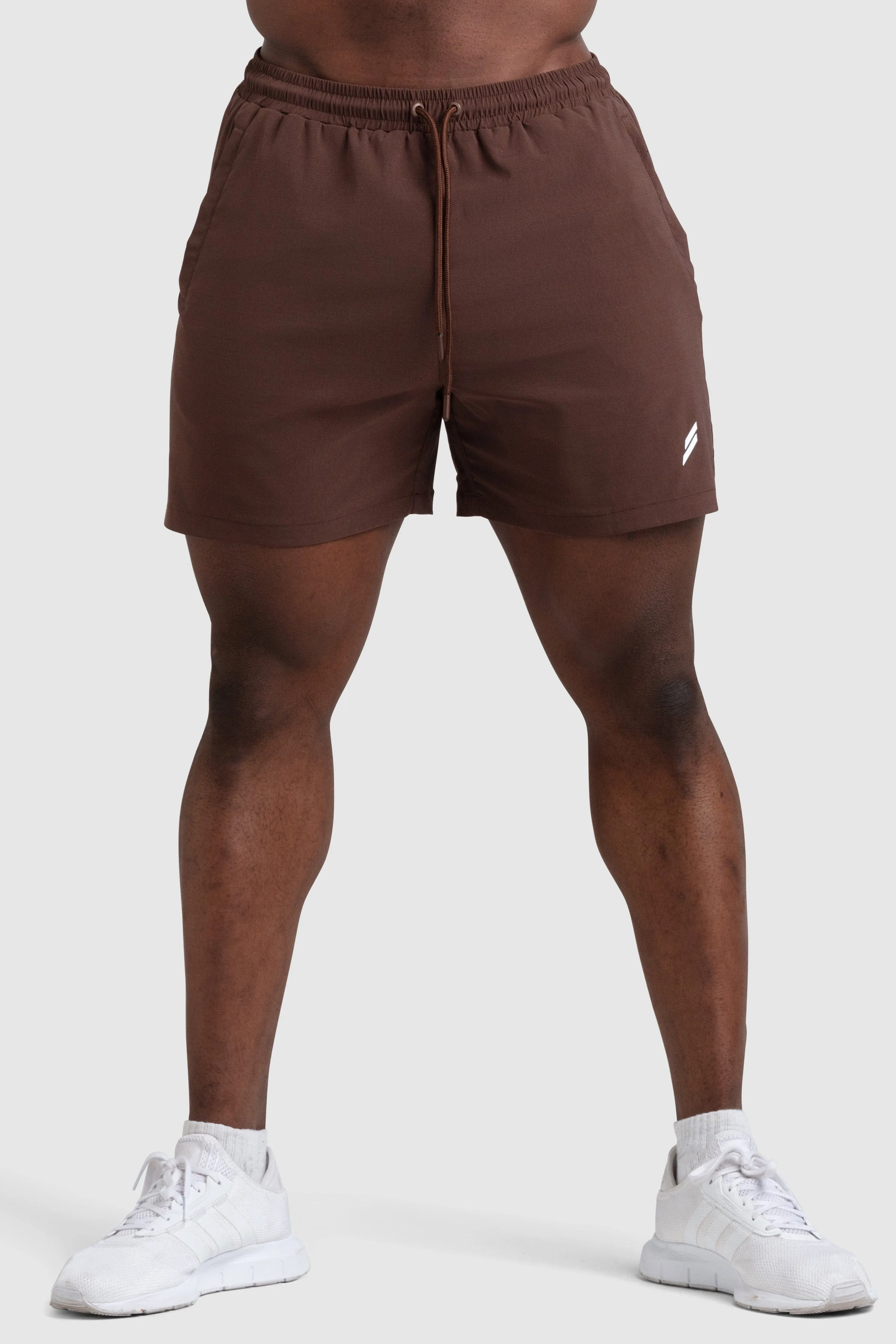 Genesis 5" Shorts - Chestnut Brown