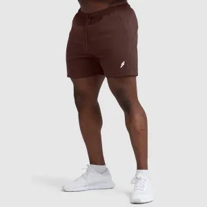 Genesis 5" Shorts - Chestnut Brown