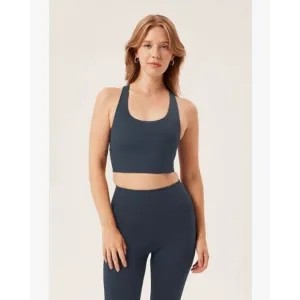 Girlfriend Collective Paloma Longline Sports Bra in Gray SZ XS NWT