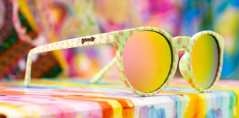 Goodr Circle G Active Sunglasses - We're All Mad Down Here
