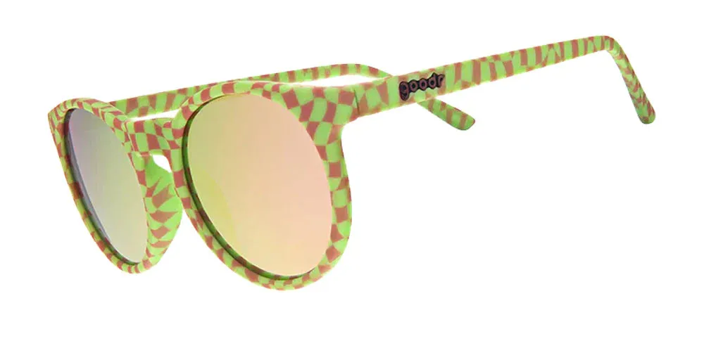 Goodr Circle G Active Sunglasses - We're All Mad Down Here