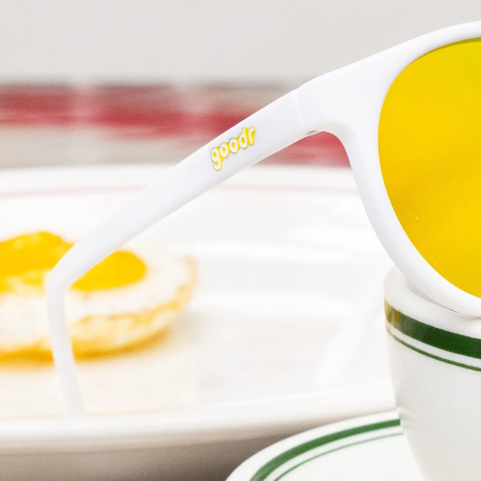 goodr Circle G Sunglasses - Yolk's on You