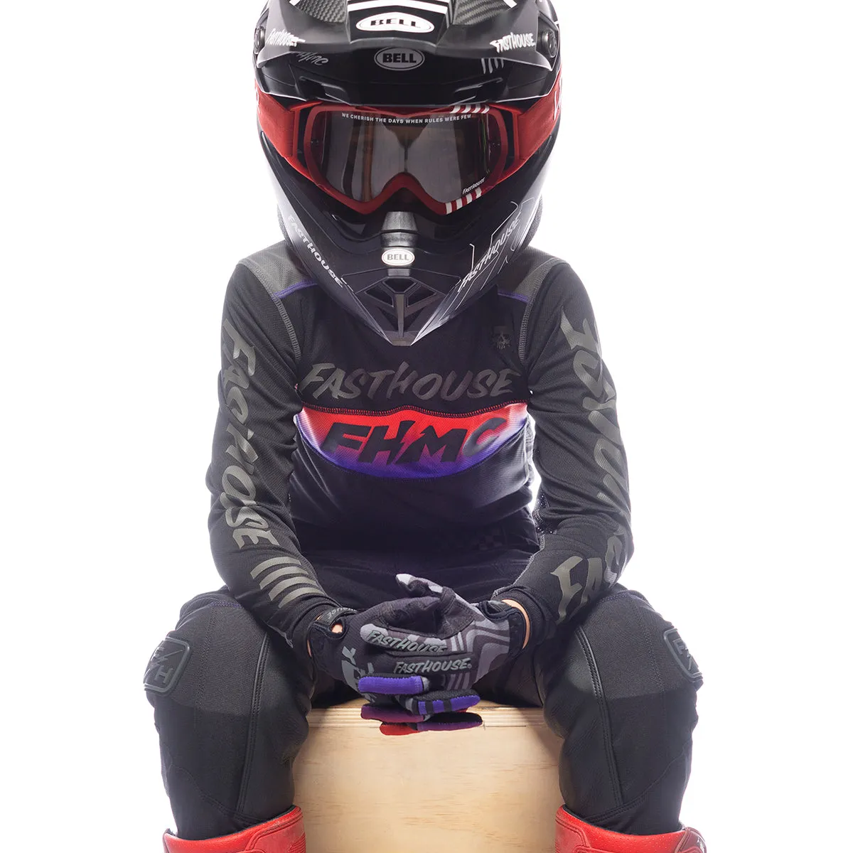 Grindhouse Nova Youth Jersey - Black/Black