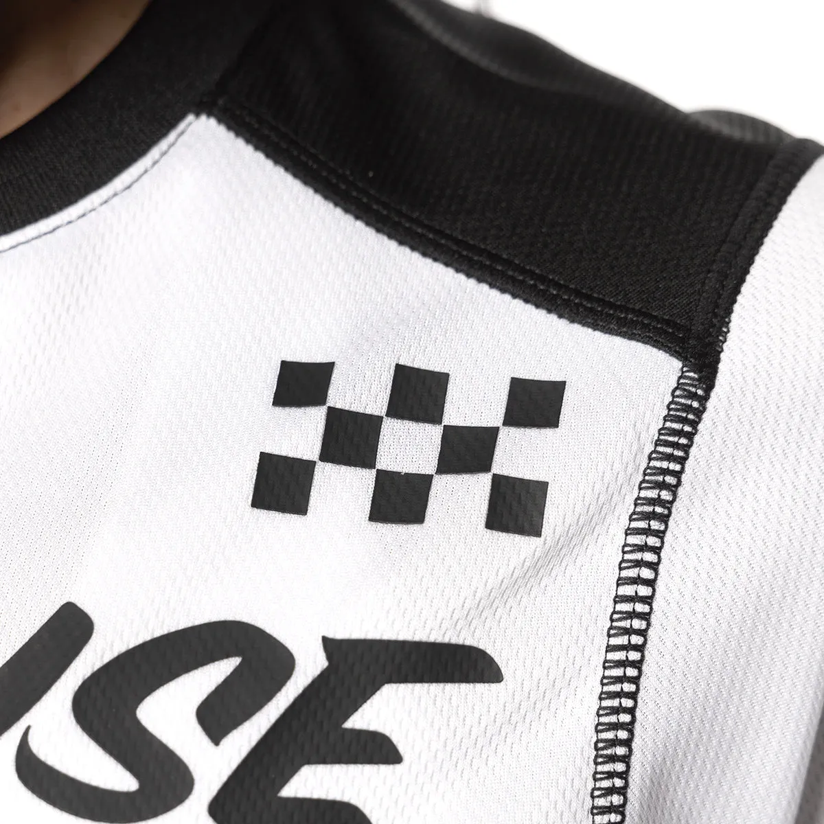 Grindhouse Paradise Women's Jersey - White/Black