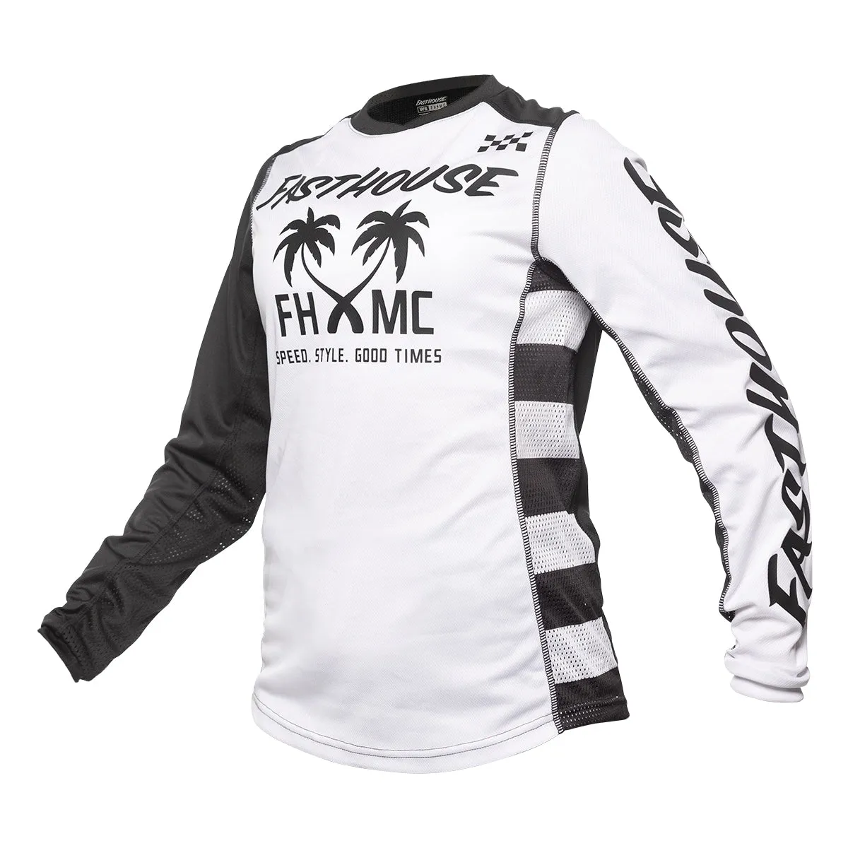 Grindhouse Paradise Women's Jersey - White/Black