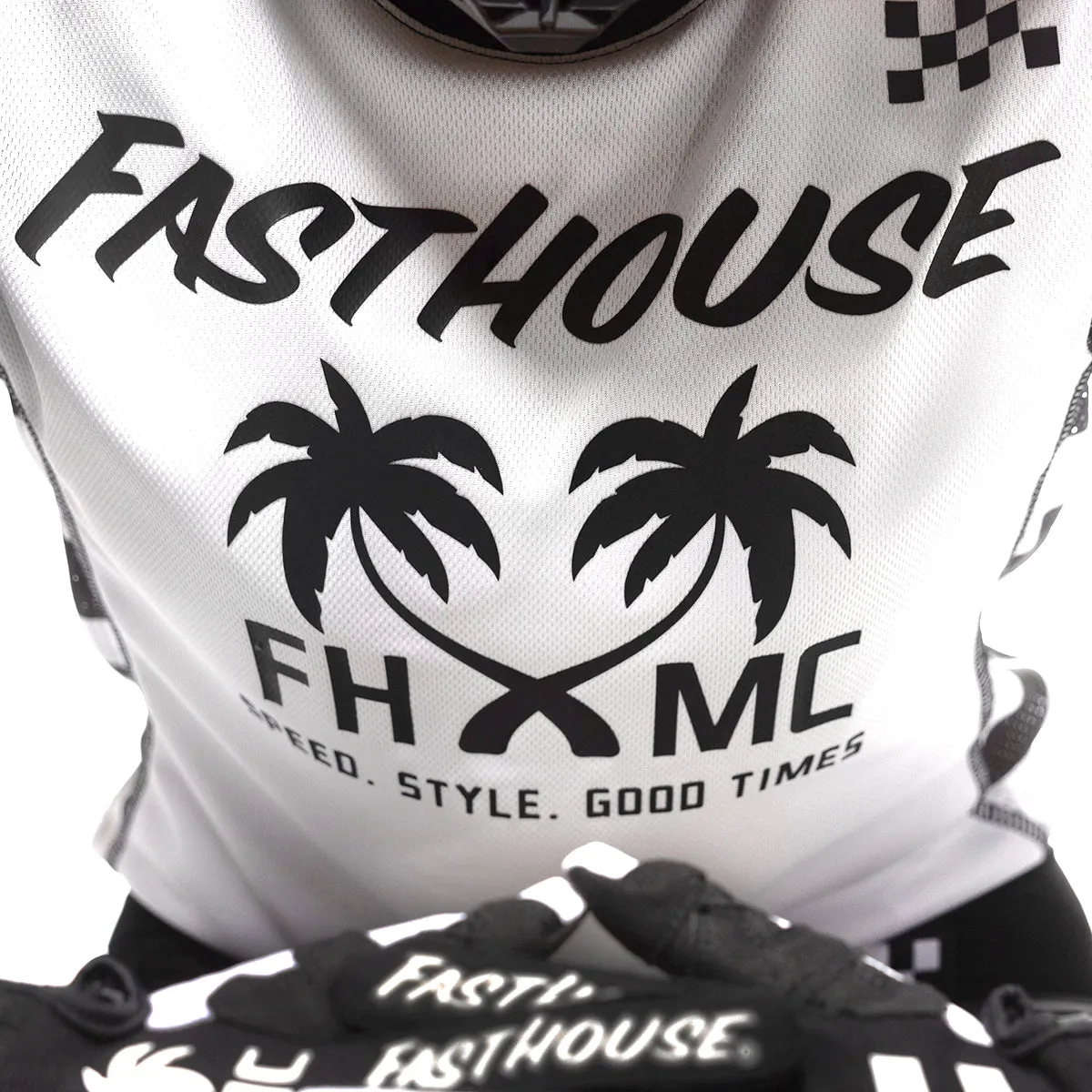 Grindhouse Paradise Women's Jersey - White/Black
