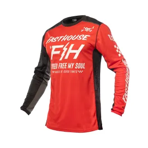 Grindhouse Slammer Youth Jersey - Red/Black