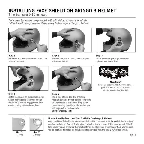 GRINGO S GEN 2 FLAT SHIELD |  GOLD MIRROR