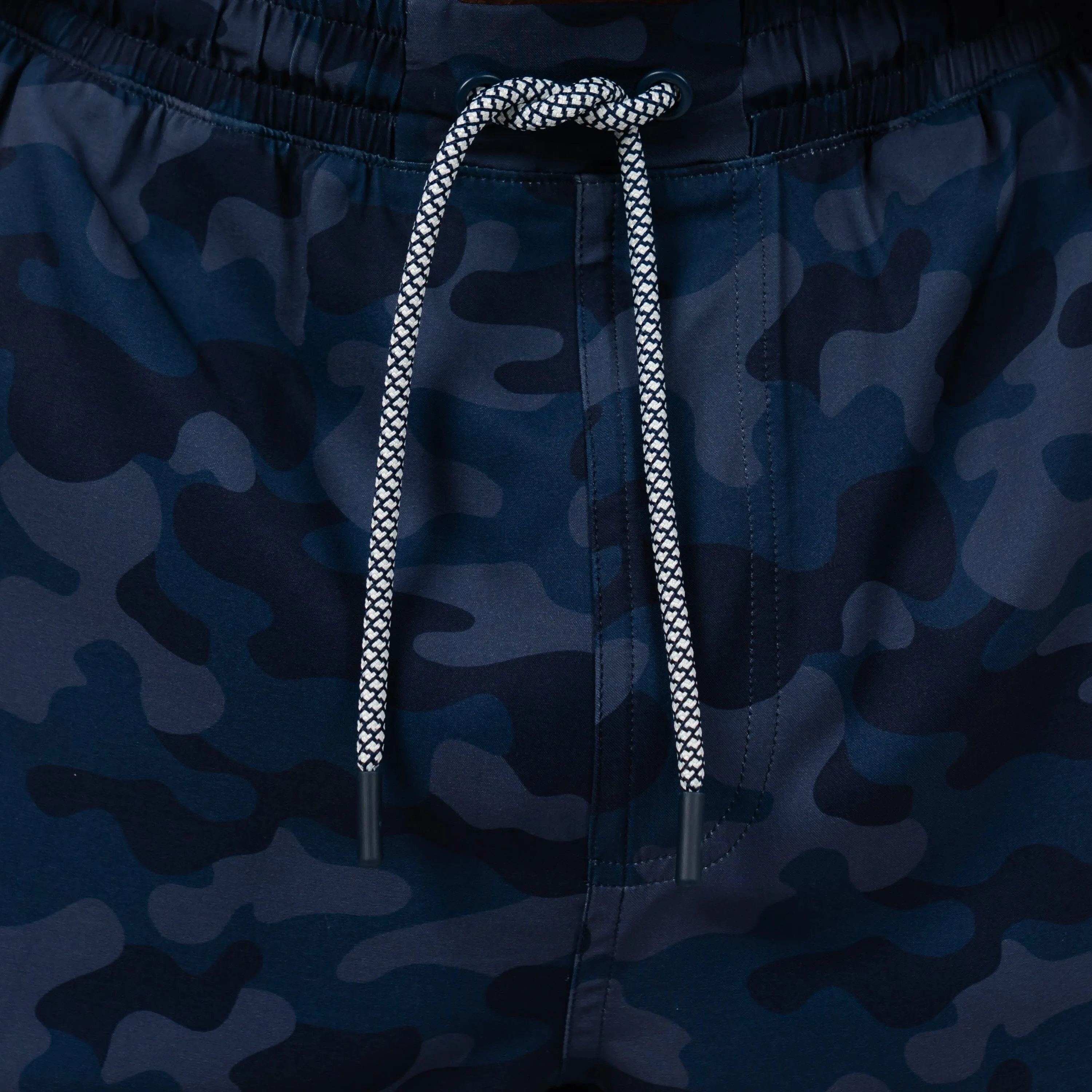 Grit Gym Short - 7" | The Barracks Camo - Fleet Navy