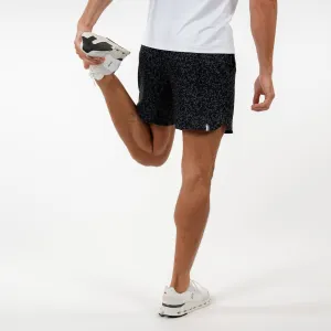 Grit Gym Short - 7" | The Granite Camo - Midnight Black/Charcoal Grey