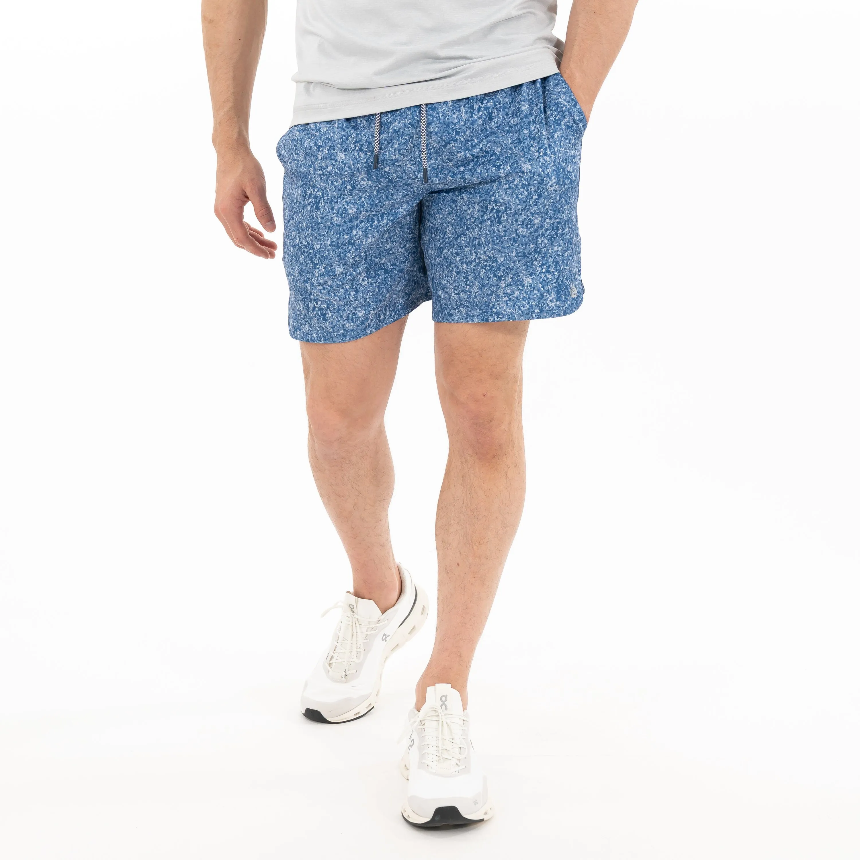 Grit Gym Short - 7" | The Haze - Short Stop Blue/Short Stop Blue